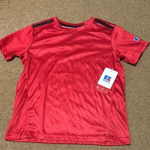 Russell Athletic Boy’s Size 8 Red Performance Shirt
